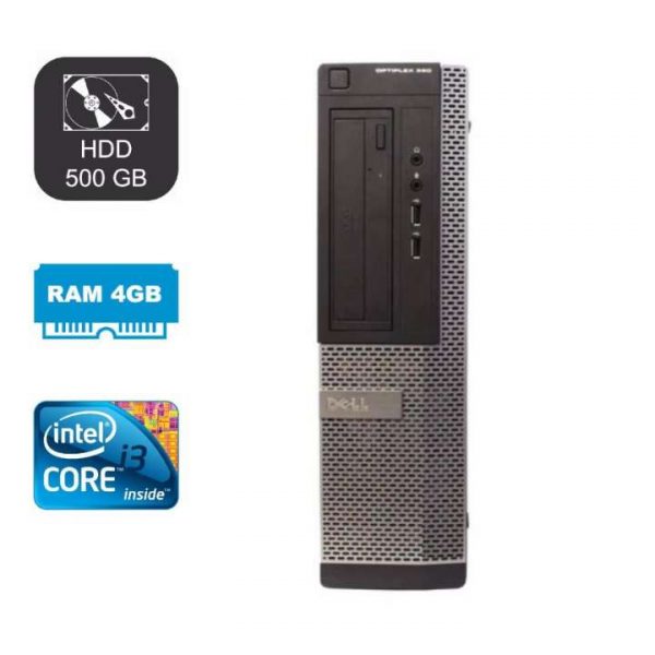 Dell Optiplex 390 core i3 RAM 4GB HDD 250GB